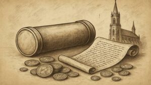 Zeitkapsel mit Münzen und Dokument bei Legnica gefunden.